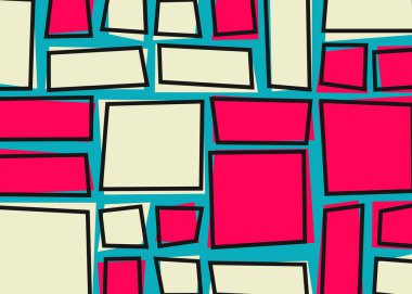 Ofset Quads üretken sanat arkaplanı 