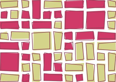 Ofset Quads üretken sanat arkaplanı 