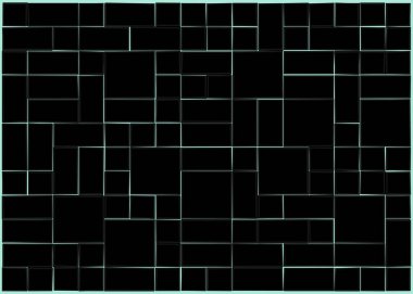 Ofset Quads üretken sanat arkaplanı 