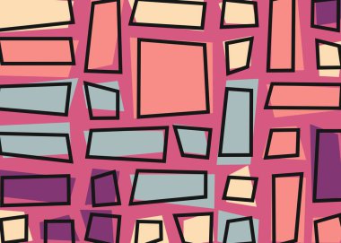 Ofset Quads üretken sanat arkaplanı 