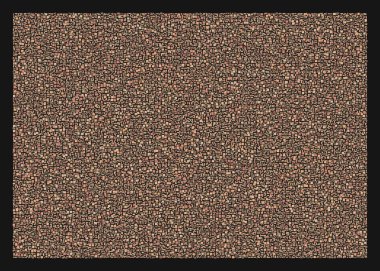 Ofset Quad üretken sanat arkaplan çizimi