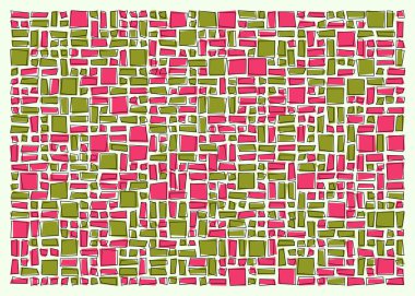 Ofset Quads üretken sanat arkaplanı 