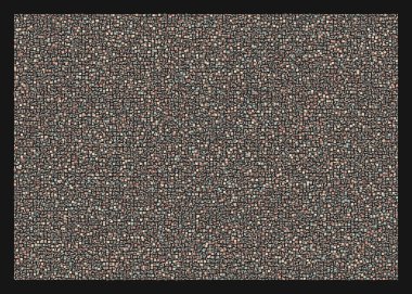 Ofset Quad üretken sanat arkaplan çizimi