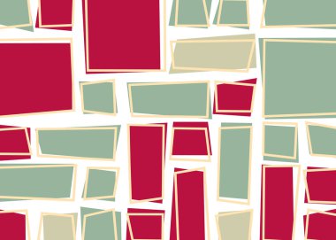 Ofset Quad üretken sanat arkaplan çizimi