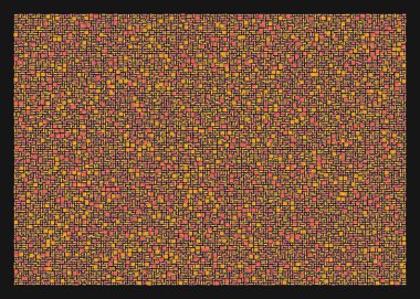 Ofset Quads üretken sanat arkaplanı 