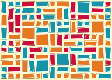 Ofset Quads üretken sanat arkaplanı 