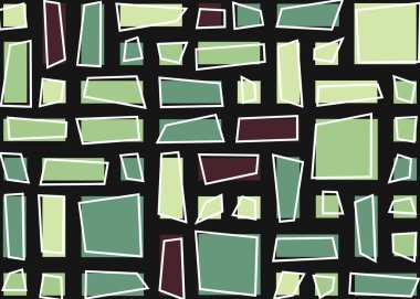 Ofset Quads üretken sanat arkaplanı 