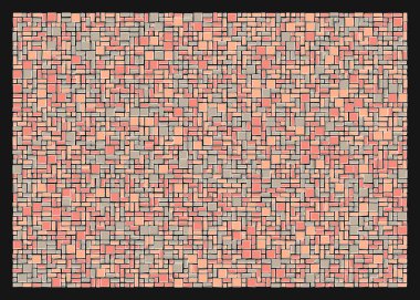 Ofset Quads üretken sanat arkaplanı 