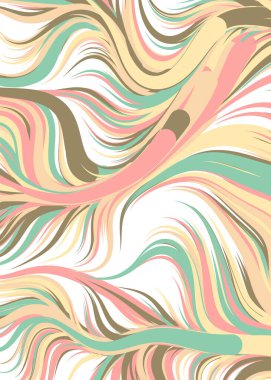 Soyut Geometrik Desen Üretken hesaplama sanatı, vektör illüstrasyonu