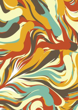 Soyut Perlin Geometrik Deseni, üretken hesaplama sanatı