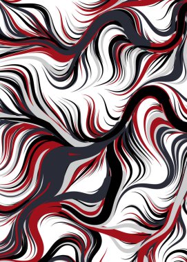 Soyut Geometrik Desen Üretken hesaplama sanatı, vektör illüstrasyonu