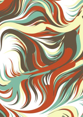 Soyut Perlin Geometrik Deseni, üretken hesaplama sanatı