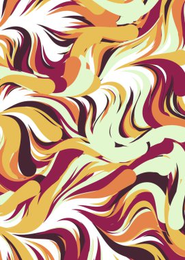 Soyut Geometrik Desen Üretken hesaplama sanatı, vektör illüstrasyonu