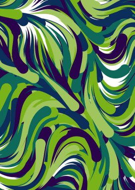 Soyut Perlin Geometrik Deseni, üretken hesaplama sanatı