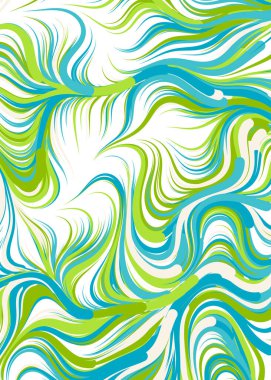 Soyut Geometrik Desen Üretken hesaplama sanatı, vektör illüstrasyonu