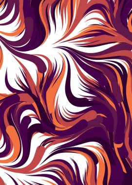 Soyut Geometrik Desen Üretken hesaplama sanatı, vektör illüstrasyonu