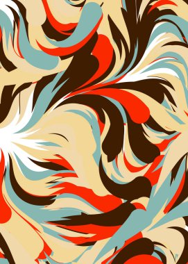 Soyut Geometrik Desen, güzel arkaplan, vektör çizimi