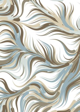 Soyut Geometrik Desen Üretken hesaplama sanatı, vektör illüstrasyonu