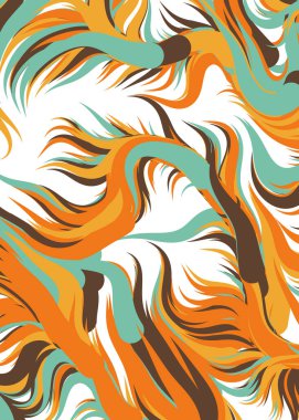 Soyut Perlin Geometrik Deseni, üretken hesaplama sanatı