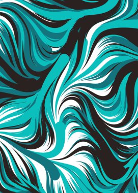 Soyut Perlin Geometrik Deseni, üretken hesaplama sanatı