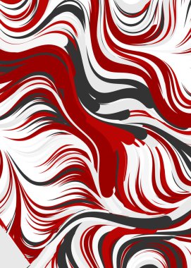 Soyut Geometrik Desen Üretken hesaplama sanatı, vektör illüstrasyonu