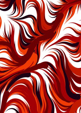 Soyut Geometrik Desen Üretken hesaplama sanatı, vektör illüstrasyonu