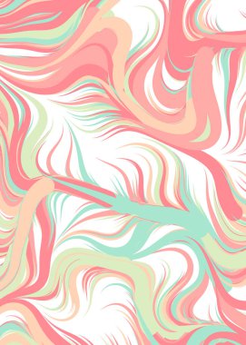 Soyut Geometrik Desen Üretken hesaplama sanatı, vektör illüstrasyonu