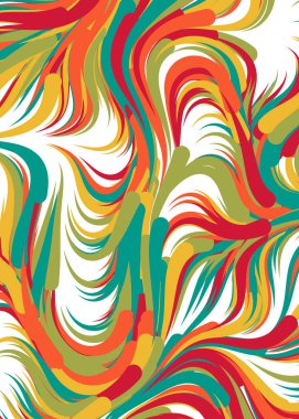 Soyut Perlin Geometrik Deseni, üretken hesaplama sanatı