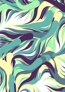 Soyut Perlin Geometrik Deseni, üretken hesaplama sanatı