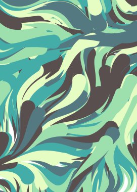 Soyut Perlin Geometrik Deseni, üretken hesaplama sanatı