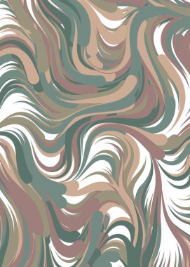 Soyut Geometrik Desen Üretken hesaplama sanatı, vektör illüstrasyonu