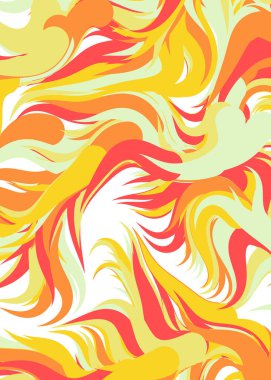 Soyut Geometrik Desen Üretken hesaplama sanatı, vektör illüstrasyonu