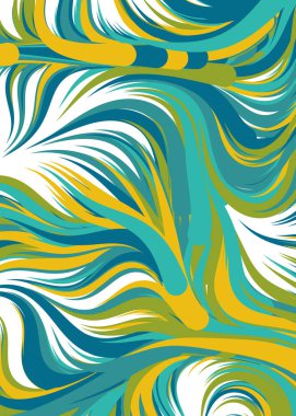 Soyut Perlin Geometrik Deseni, üretken hesaplama sanatı