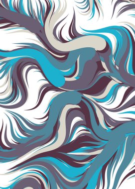 Soyut Perlin Geometrik Deseni, üretken hesaplama sanatı