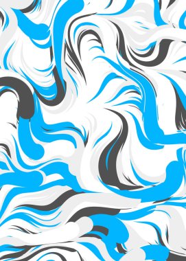 Soyut Geometrik Desen Üretken hesaplama sanatı, vektör illüstrasyonu