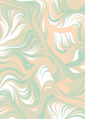 Soyut Geometrik Desen Üretken hesaplama sanatı, vektör illüstrasyonu