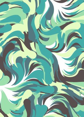 Soyut Perlin Geometrik Deseni, üretken hesaplama sanatı