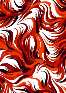 Soyut Geometrik Desen Üretken hesaplama sanatı, vektör illüstrasyonu