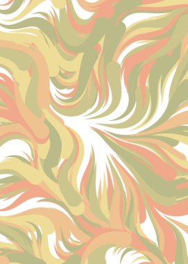 Soyut Geometrik Desen Üretken hesaplama sanatı, vektör illüstrasyonu