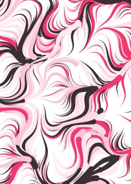 Soyut Geometrik Desen Üretken hesaplama sanatı, vektör illüstrasyonu