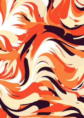 Soyut Geometrik Desen Üretken hesaplama sanatı, vektör illüstrasyonu