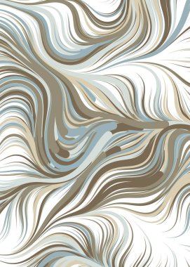 Soyut Geometrik Desen Üretken hesaplama sanatı, vektör illüstrasyonu