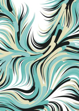 Soyut Perlin Geometrik Deseni, üretken hesaplama sanatı