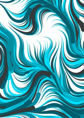 Soyut Perlin Geometrik Deseni, üretken hesaplama sanatı