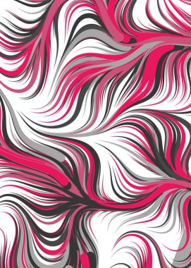 Soyut Geometrik Desen Üretken hesaplama sanatı, vektör illüstrasyonu