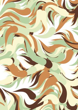 Soyut Geometrik Desen Üretken hesaplama sanatı, vektör illüstrasyonu