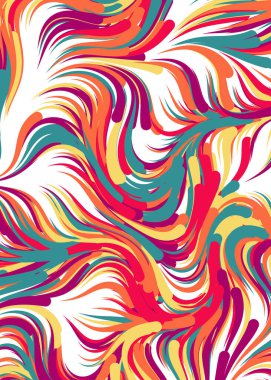 Soyut Perlin Geometrik Deseni, üretken hesaplama sanatı