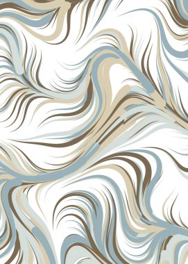 Soyut Geometrik Desen Üretken hesaplama sanatı, vektör illüstrasyonu