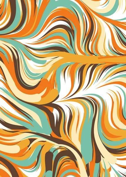 Abstract Perlin Geometric Pattern Generative Computational Art — Vettoriale Stock