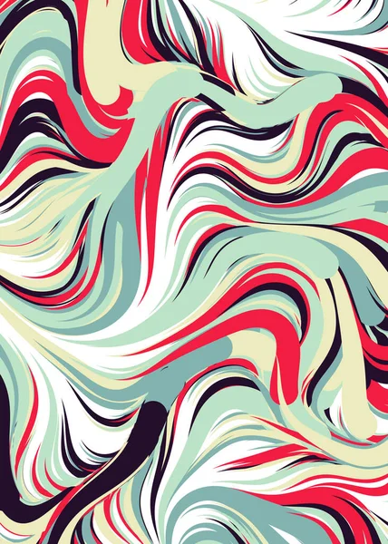 Abstract Geometric Pattern Generative Computational Art Vector Illustration — 스톡 벡터